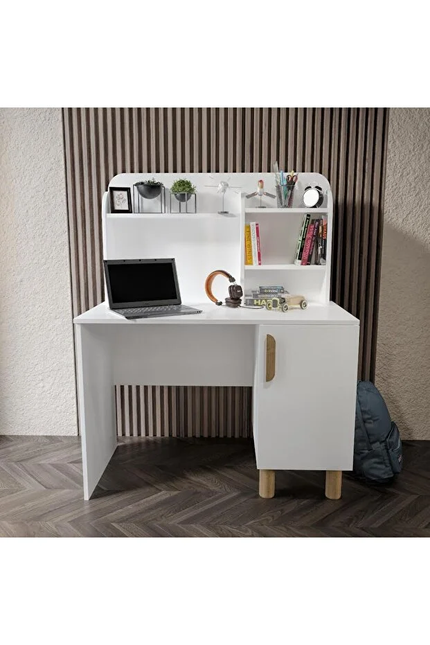 Bohem Cocuk Odası Takımı Yavrulu Masalı Tamamı Mdf Beyaz